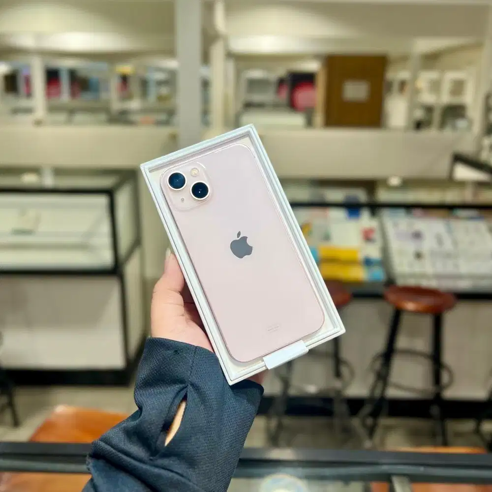 iPhone 13 128gb Pink Second iBox Seperti Baru