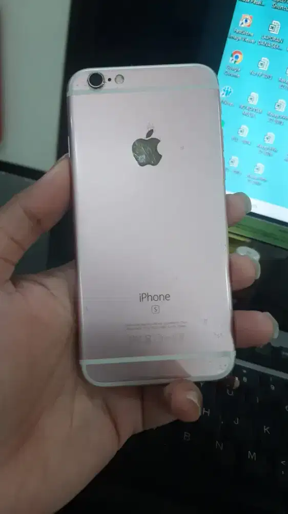 Hp apple iphone 6s rose gold 64gb 4G LTE murah bandung