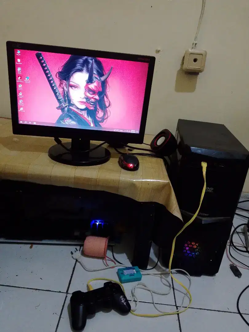 Komputer PC fullset amd a46300 ram 8
