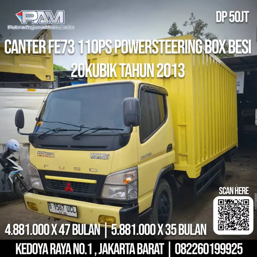 Mitsubishi canter fe73 110ps powersteering box besi 20kubik