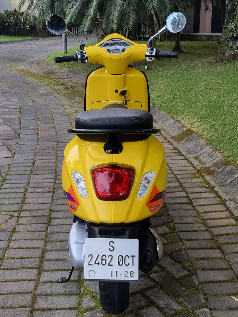 Vespa Primavera S 150 ABS IGet pmk 2024 Odo 6rb Yellow Sole Koko Motor