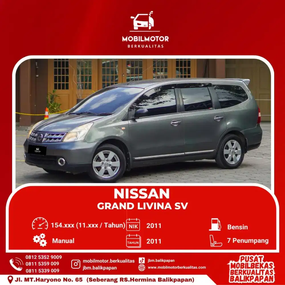 NISSAN GRAND LIVINA 1.5 SV