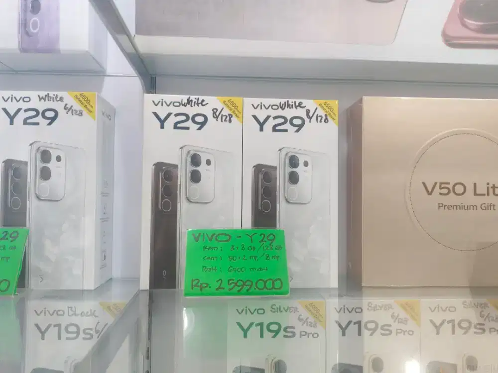 VIVO Y29 RAM 8+8/128GB Baru | Garansi Resmi | COD All Malang Raya