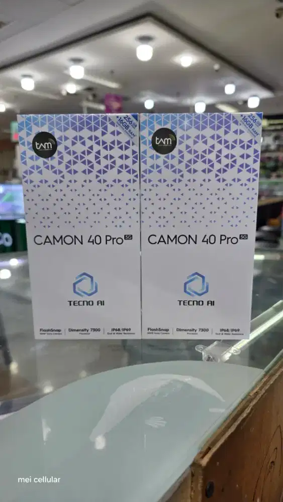 Tecno camon 40 pro 5G baru garansi resmi bisa tt bisa kredit