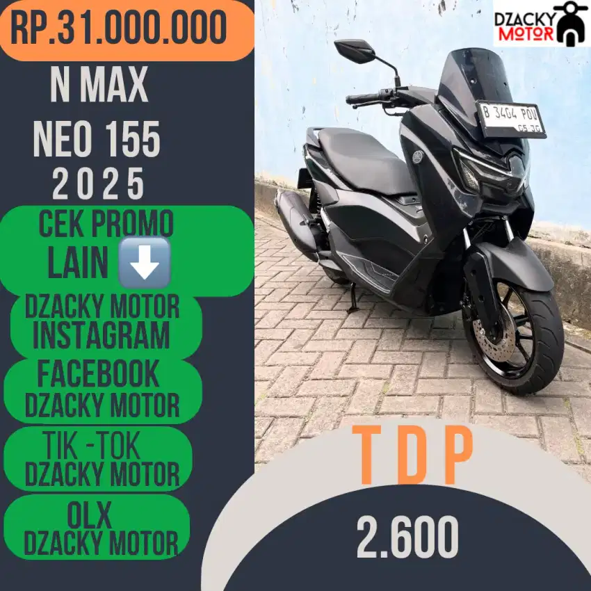 N MAX 155 NEO 2025 SECOND BERKUALITAS LIKE NEW