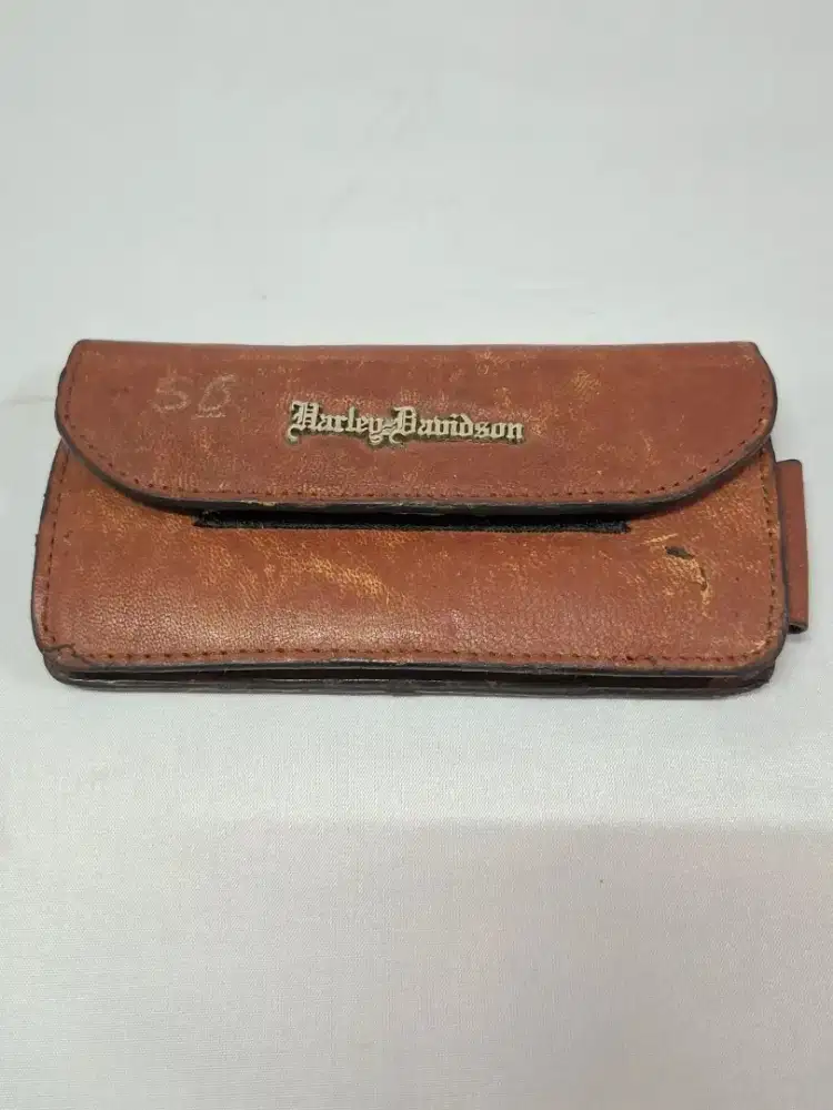 Tempat HP HD ukuran 13x7cm genuine leather