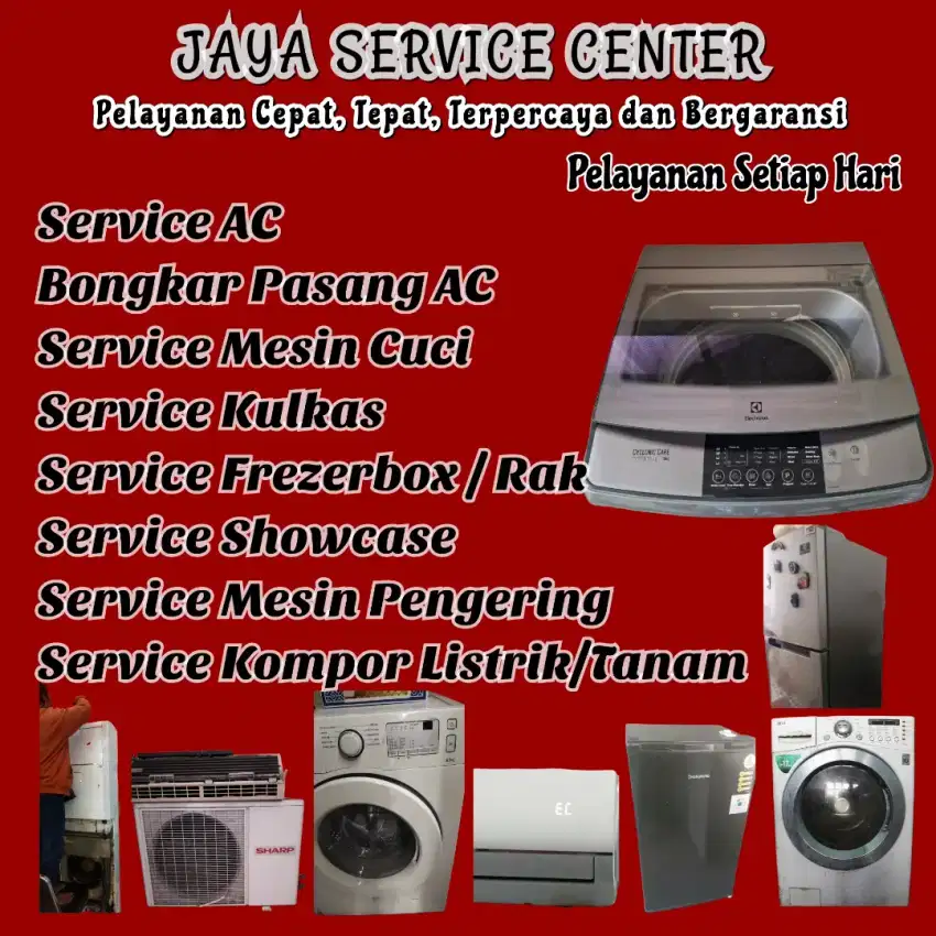 Service Mesin Cuci Kulkas Bongkar Pasang AC Servis AC Frezer Sukolilo