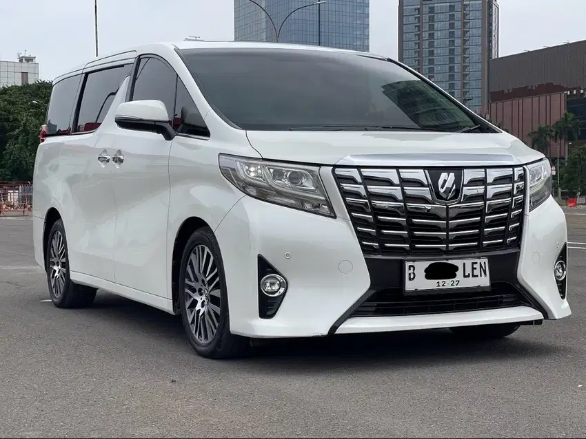 TOYOTA ALPHARD G ATPM AT 2017 PUTIH  DIJUAL CEPAT TERMURAH!!