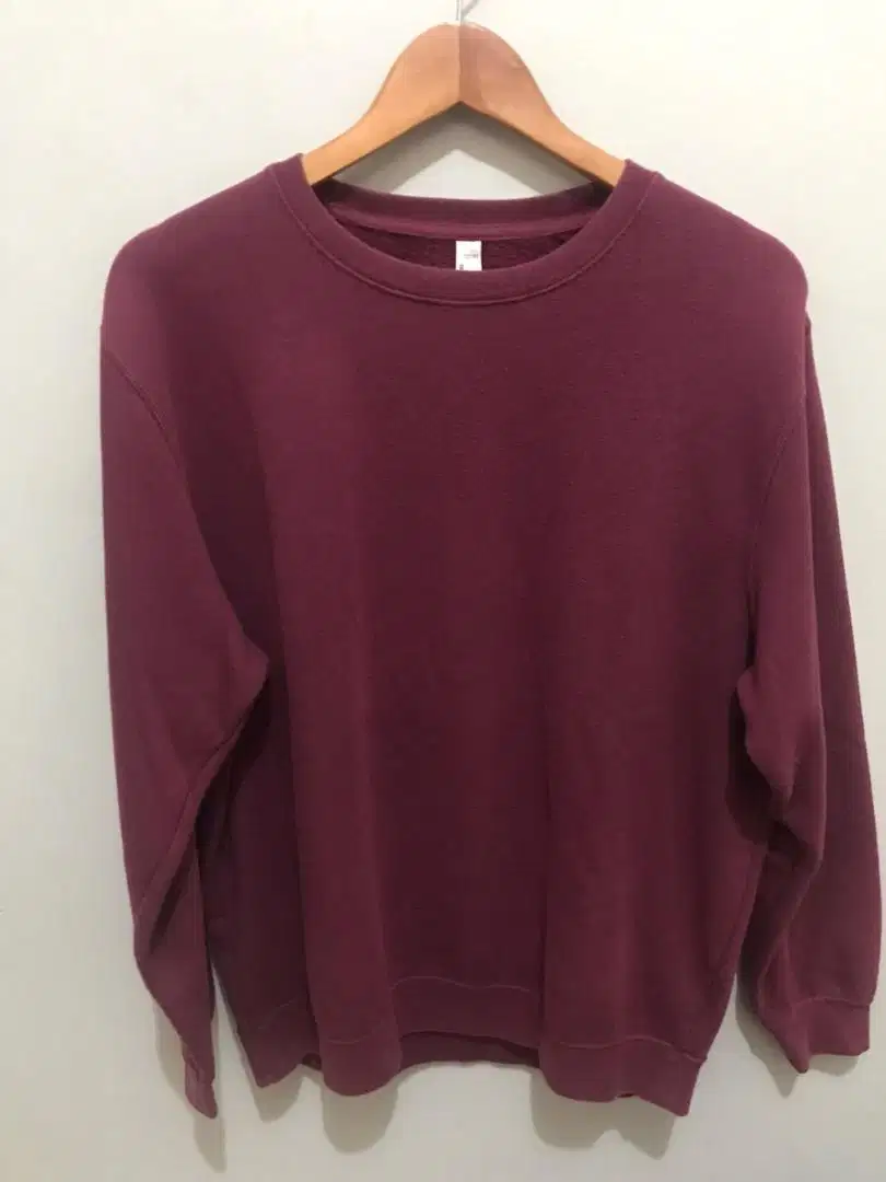 sweater jaket pria ukuran L