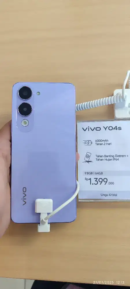 Vivo Y04S promo Kredit free DP Bunga ringan