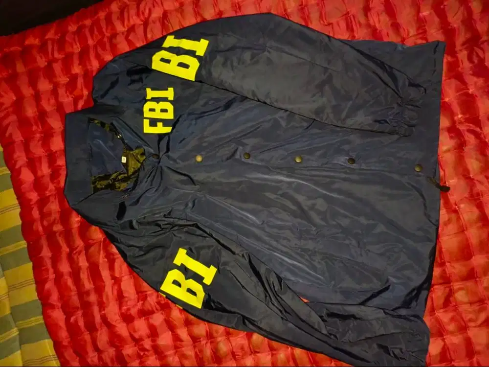 Jaket Coach FBI XXL nevy