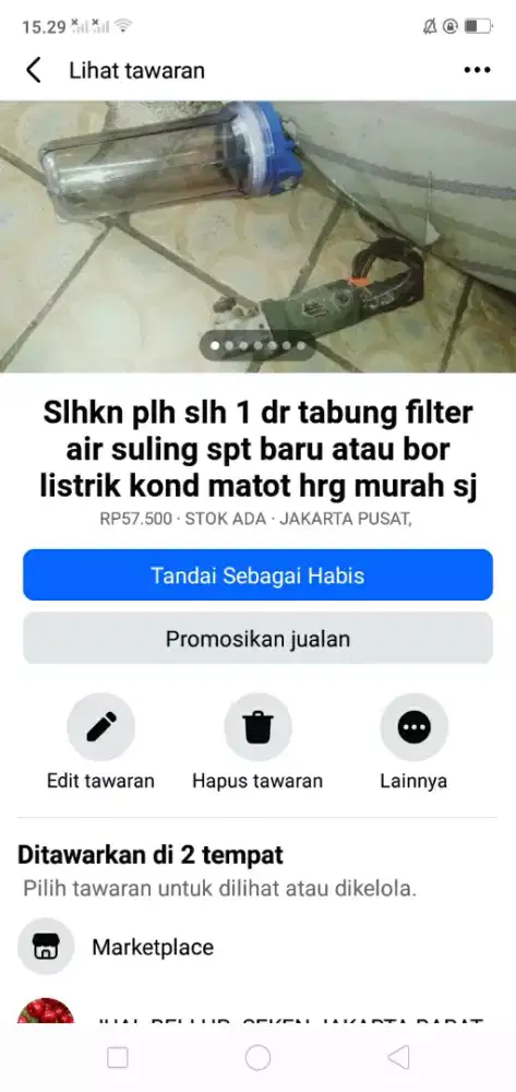 Slhkn plh slh 1 dr mesin bor lawas kond matot atau sblh nya hrg murah2