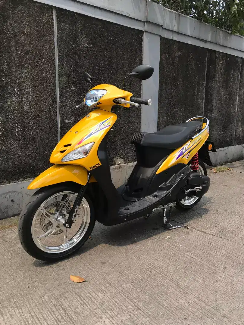 yamaha mio sporty asli kuning