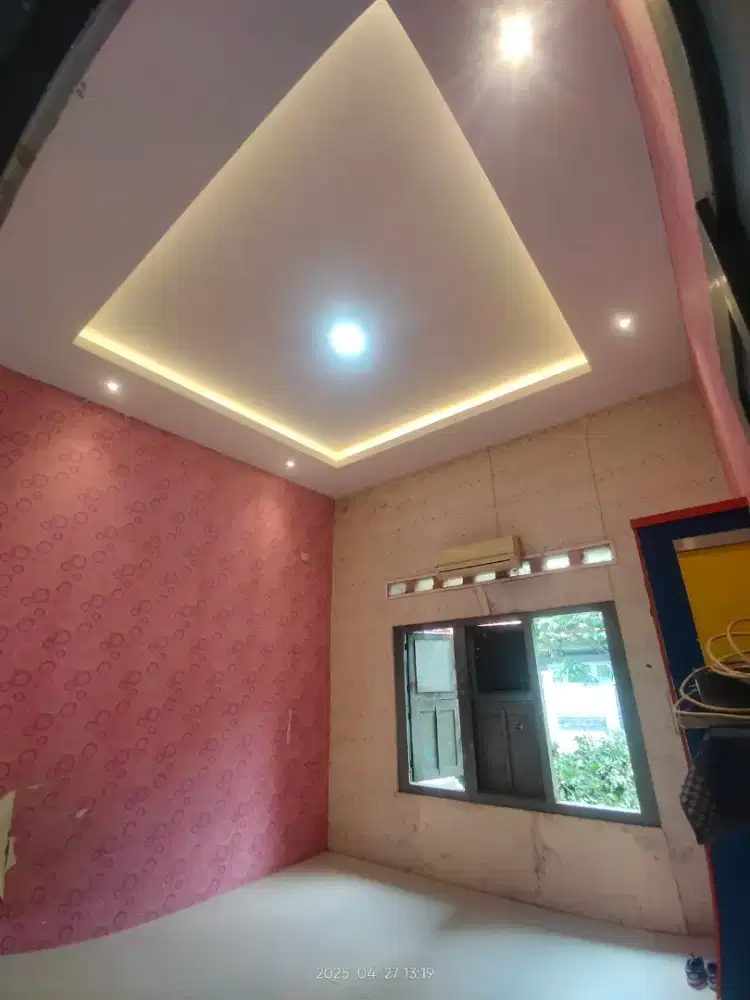 Lampu led drop ceiling elektronik rumah minimalis