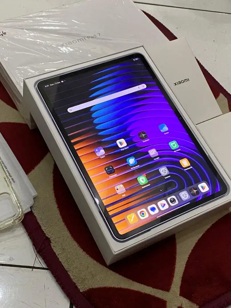 pad 7 like new 256GB fullset  1 bulan pakai