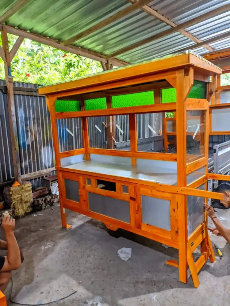 Gerobak mie ayam, gerobak angkringan, gerobak bubur ayam,dll