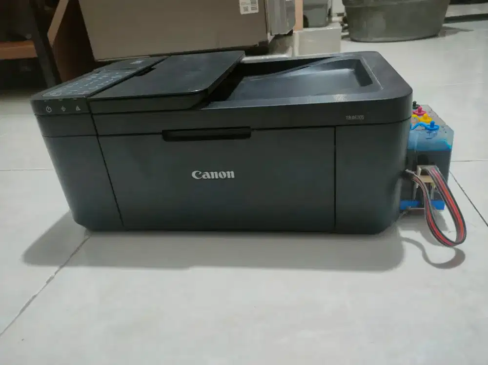 Printer Canon Pixma TR4670s + Infus (Print Scan Copy Fax Adf Wifi)