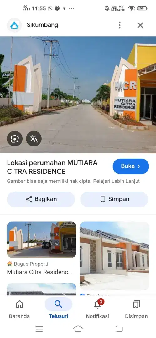 OVER KREDIT RUMAH TAPAK Type 30/60