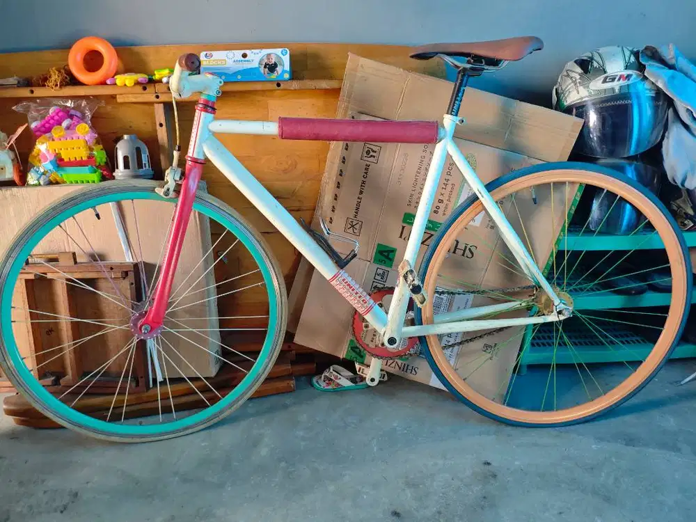 Speda fixie jarang pakai jual santai