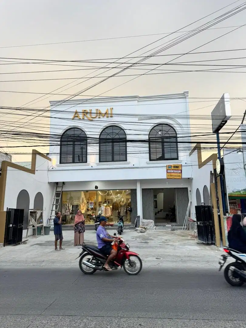 Disewakan Rumah Toko (Ruko) 2 lantai lokasi strategis