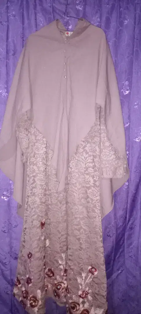 ONE SET GAMIS + KHIMAR LIKE NEW
