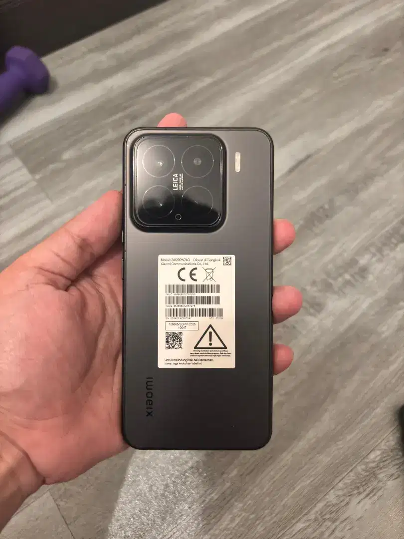NEGO SMPE JADI  XIAOMI 15 RAM 12 + 8 GB 512 GB