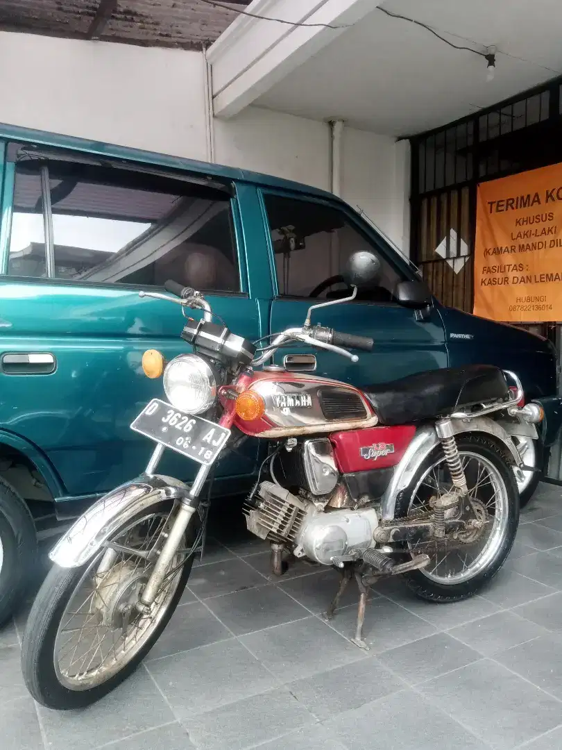 Yamaha L2super 1987 ORI plat D Bandung