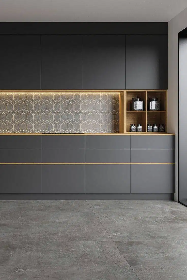 Custom Interior Kitchen Set, Backdrop TV, Lemari, Wardrobe, Kitchenset