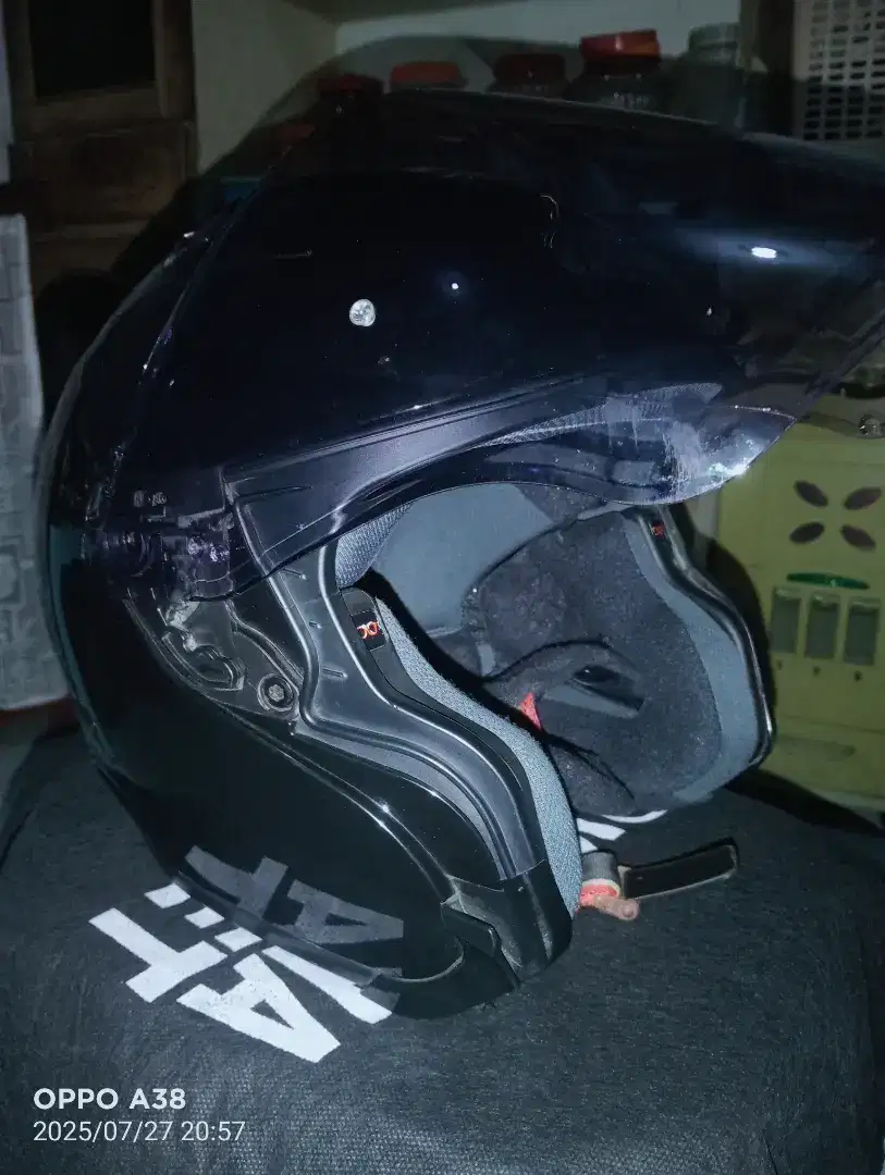 Helm NJS KAIROZ GT solid.microlock.black glossy