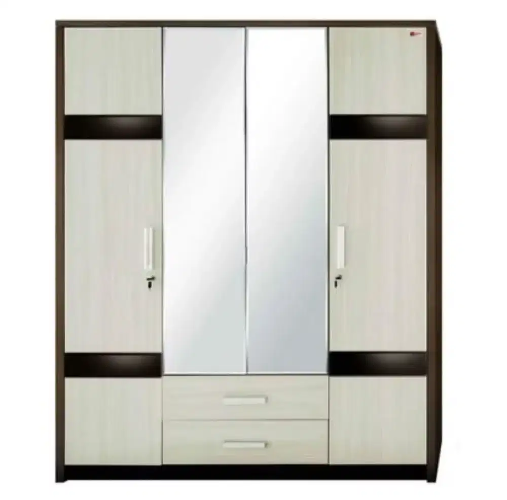 Lemari Pakaian 4 Pintu Activ Premio LP 401