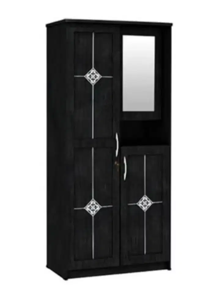 Lemari Pakaian 2/3 Pintu Kaca Masuk Apanel LPC-AP