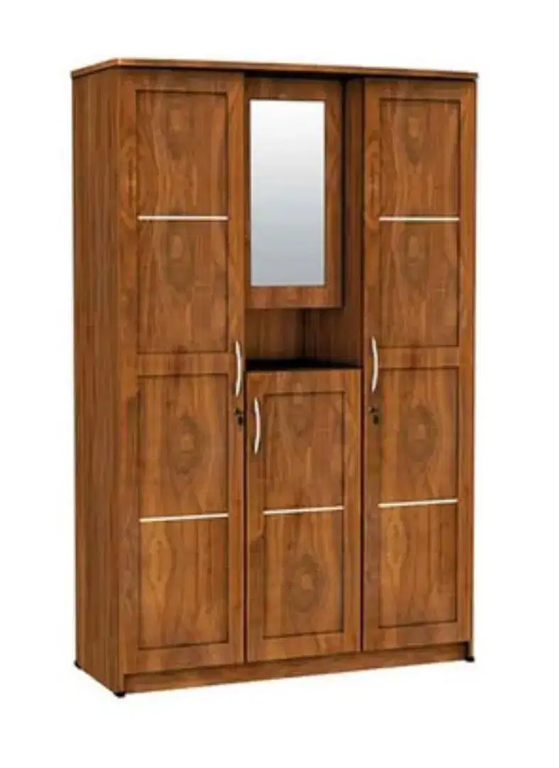 Lemari Pakaian 3 Pintu Kaca Masuk Apanel LPC-8331 AP