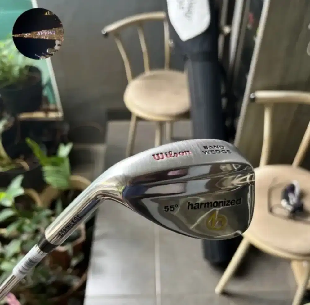 stik golf kidal rare langka sand wedge wilson harmonized steel shaft