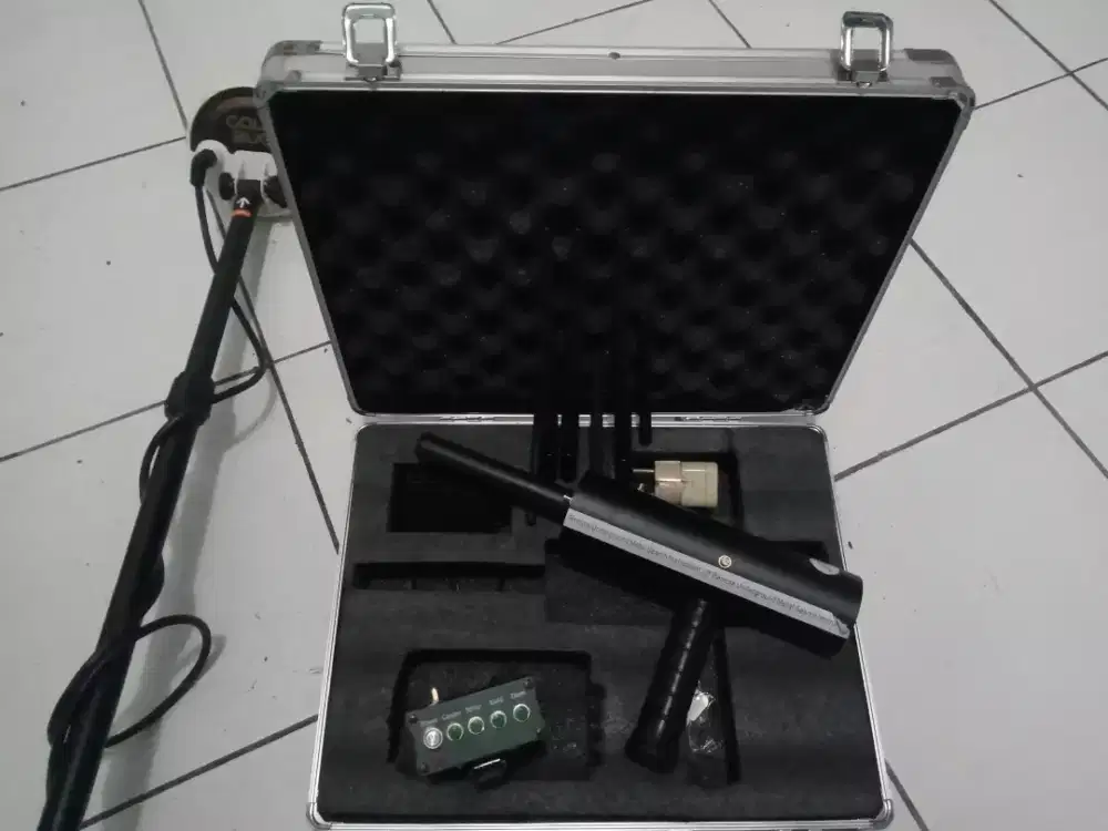 2 Alat Detector Logam Emas, Perak, Tembaga, dll (Berburu Harta Karun).