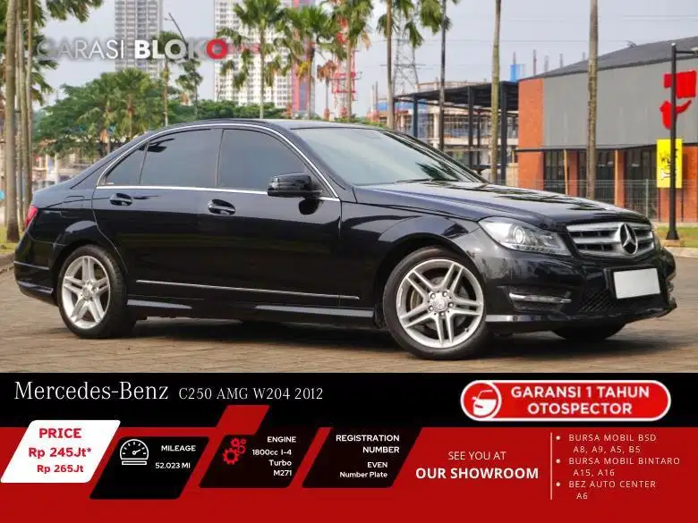 Mercedes Benz C250 W204 AMG 2012 / 2013