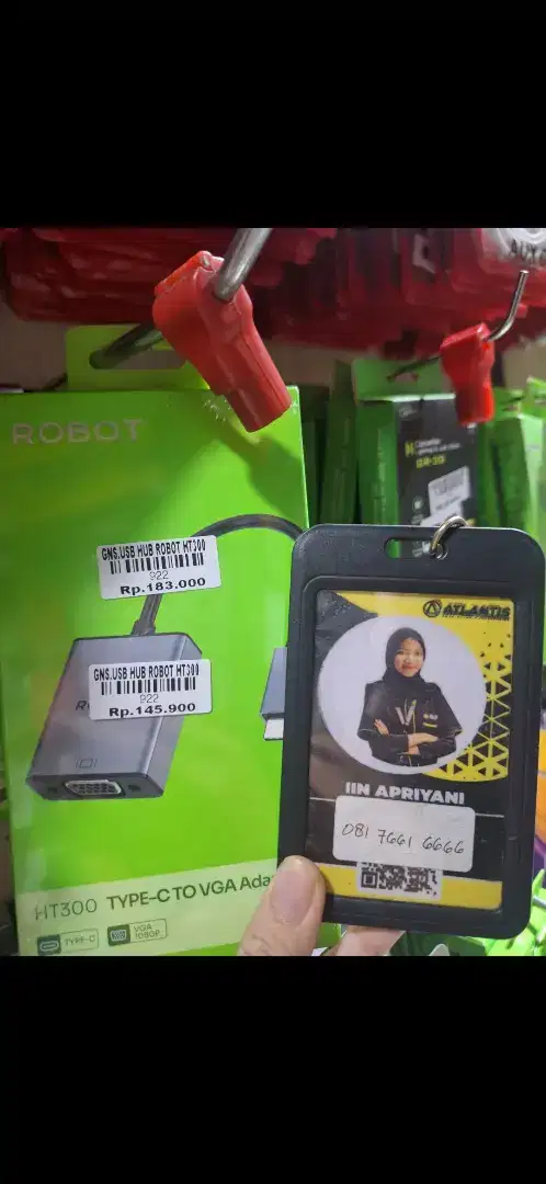 USB HUB ROBOT HT300 ATLANTIS DAHSYAT!!