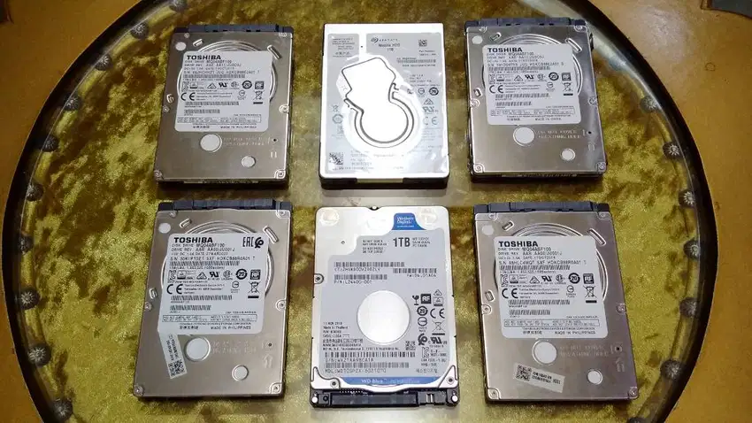 Harddisk HDD Hardisk Slim internal Laptop PC Kapasitas 1TB Original