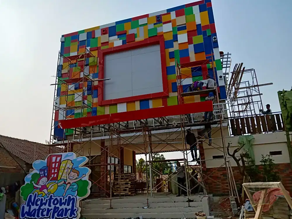 Jasa pemasangan acp outdoor