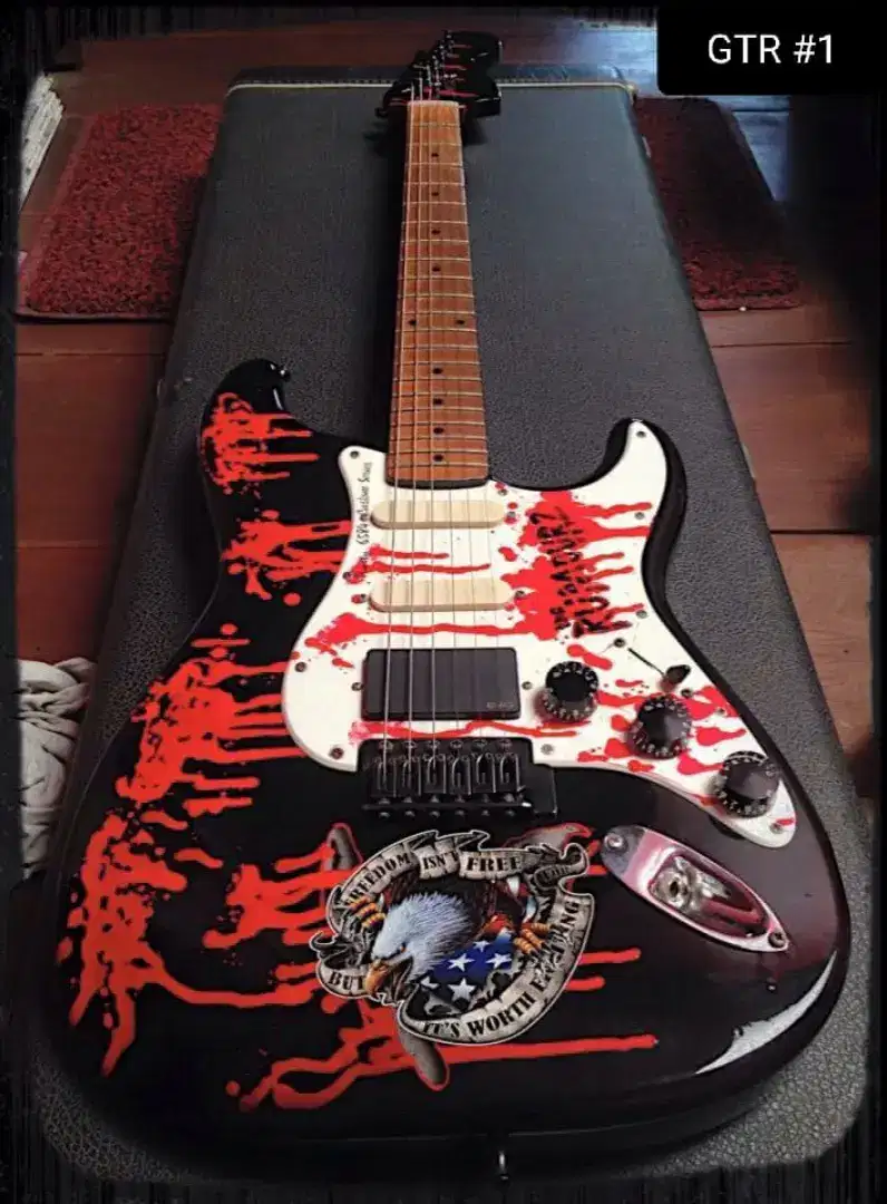 Gitar Custom Model Fender (HARGA NEGO)