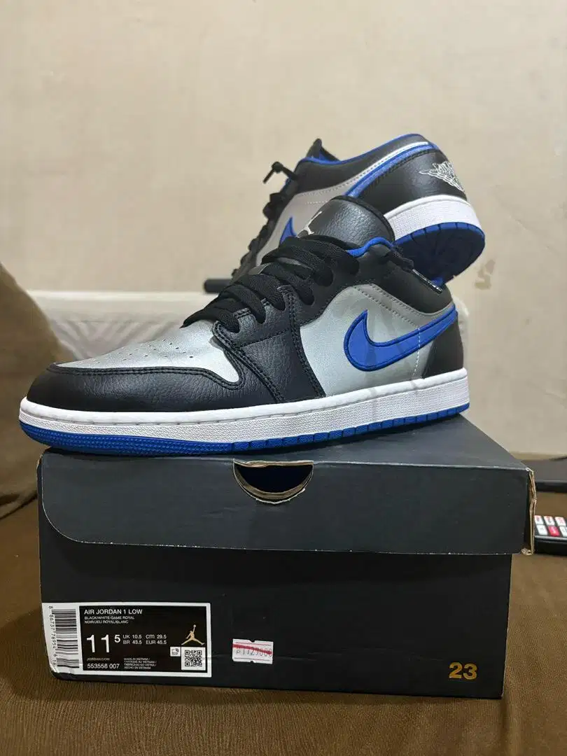 AIR JORDAN 1 LOW GAME ROYAL