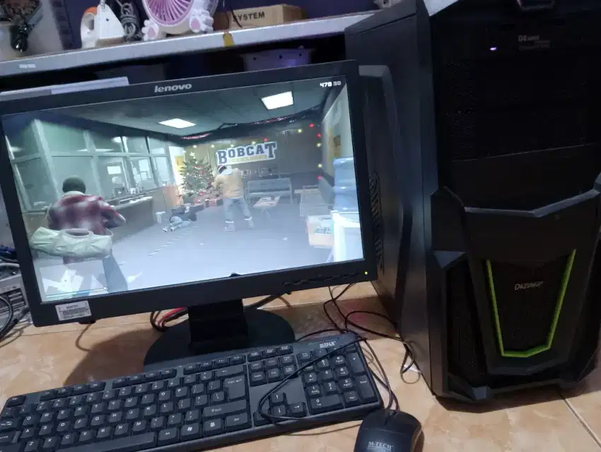 Pc Fullset gaming streaming olshop coding