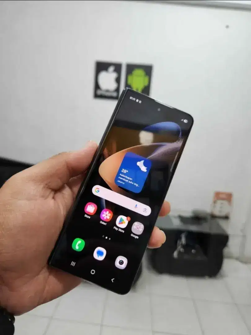 Samsung z fold 4 12/256GB lcd dalam rusak lain normal