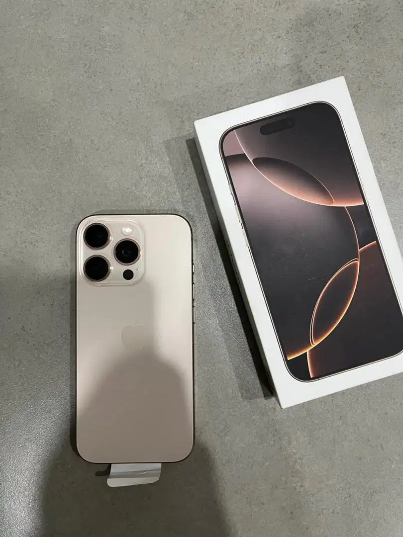 Iphone 16 Pro 128gb iBox Bh 100 garansi april 2026