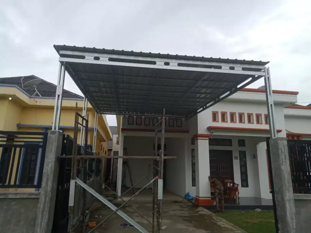 Kanopi baja ringan minimalis