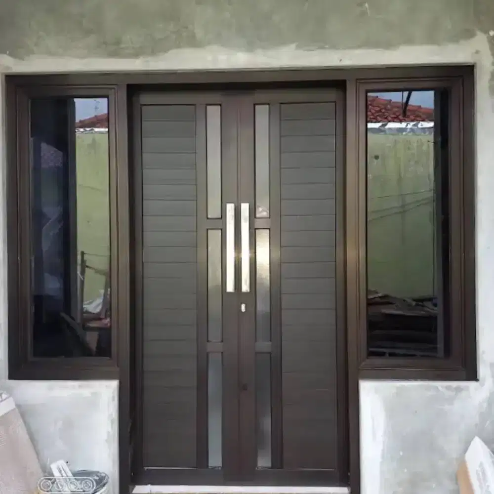 Pintu Double Acp Alumunium