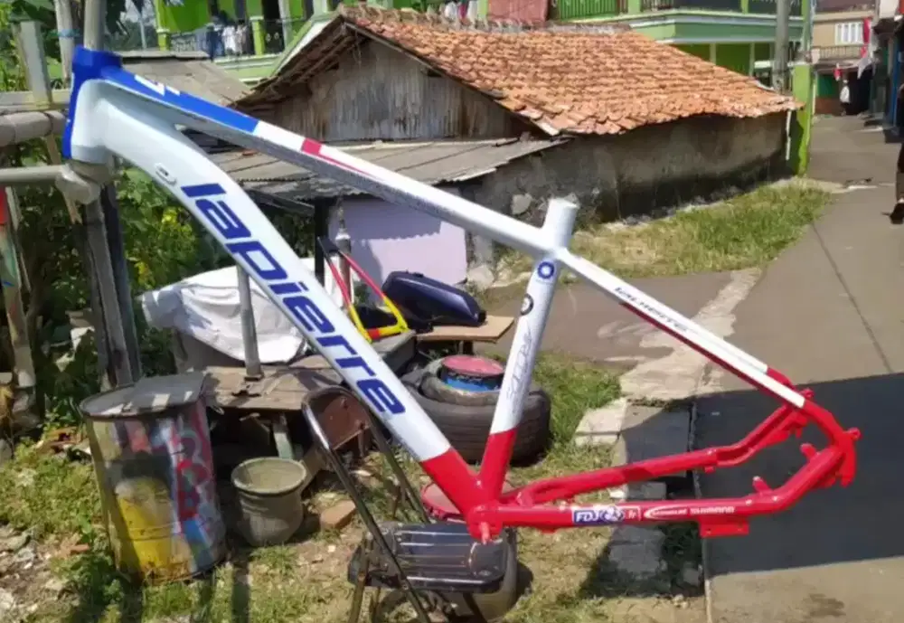 Jasa pengecatan sepeda, repaint sepeda,aloy alumunium