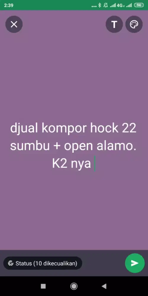 Kompor +open keduanya