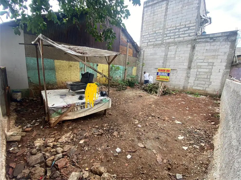 DIJUAL MURAH TANAH 54m DIDEKAT PASAR TEXTIL CIPADU