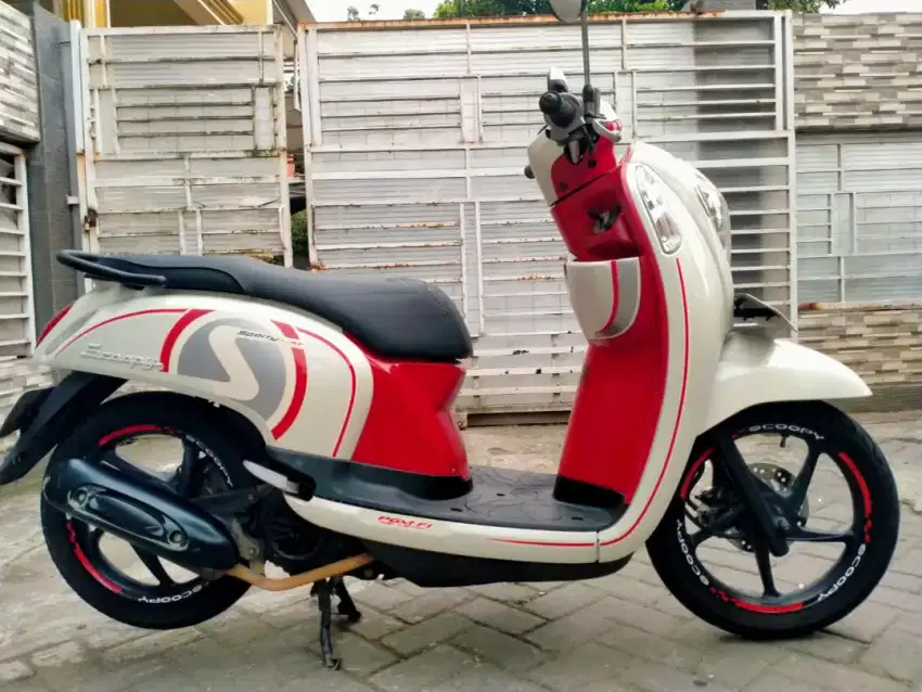 Scoopy FI pajak hidup lengkap motor sehat keterangan detail dibawah
