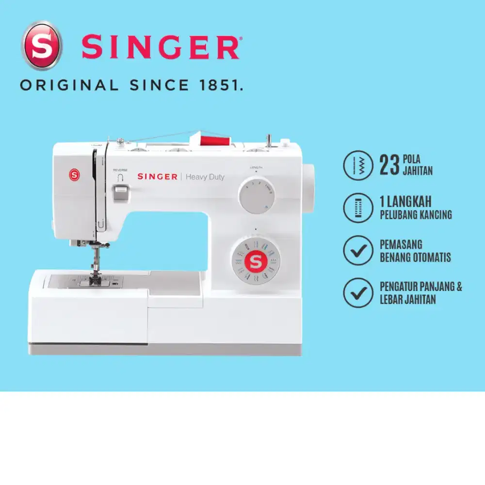 Mesin jahit SINGER 5523 Heavy duty
